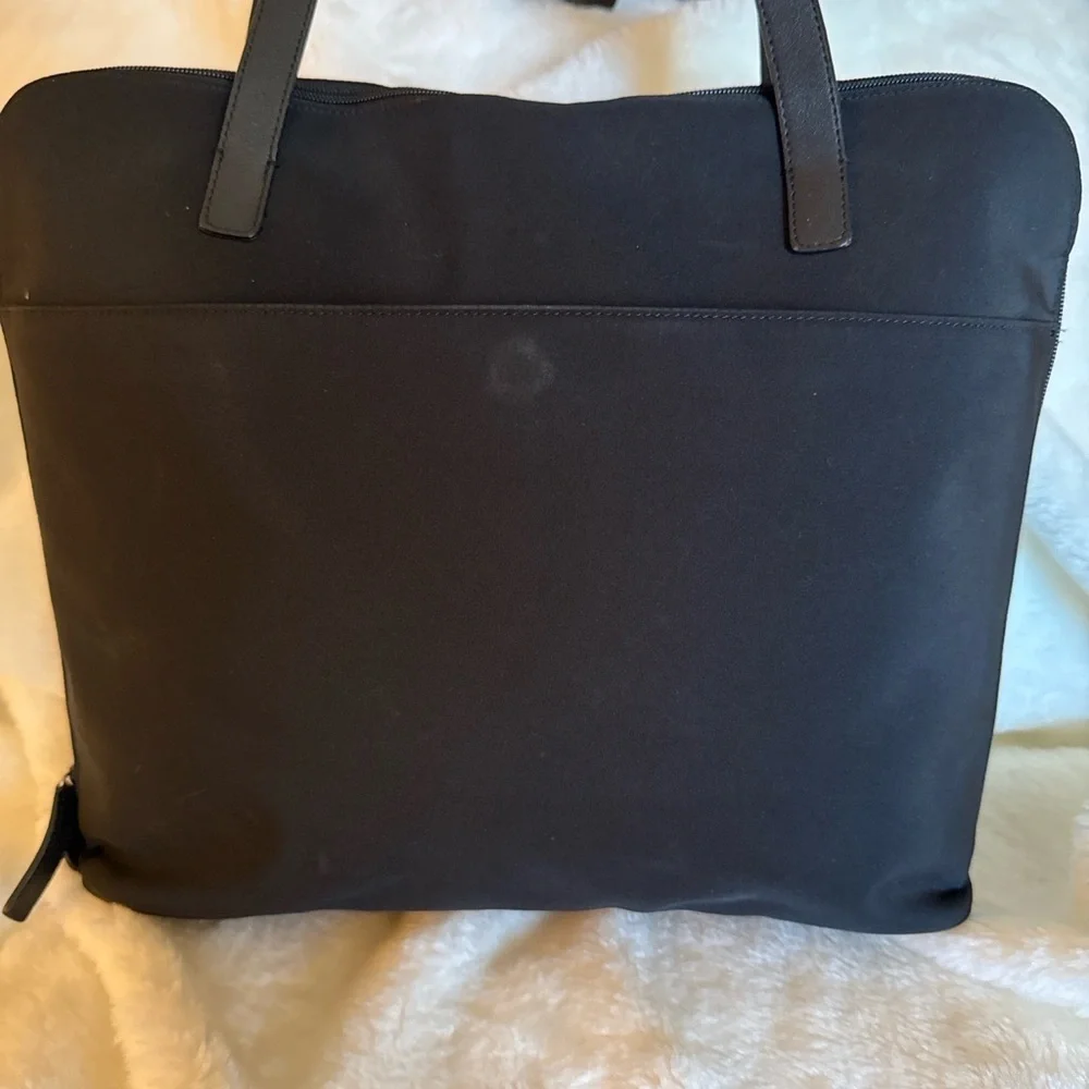 HOBO International Black Work Tote / Laptop Bag